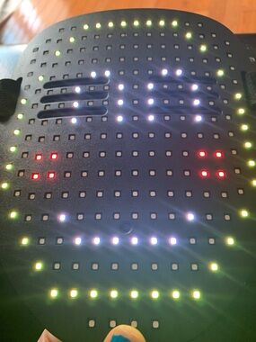Digital Black LED Light  Mask with Multi  designs multiple combinations